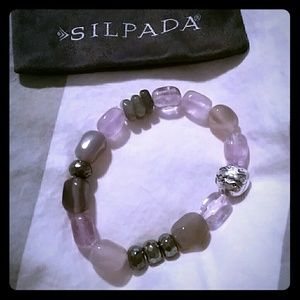 Silpada Ultra Violet Stretch Bracelet