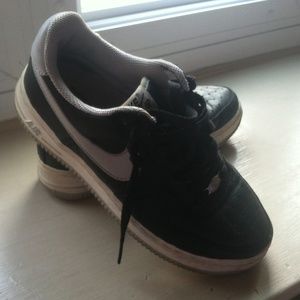 Boys size 4 Nike Air Force Ones