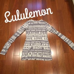 Lululemon Manifesto Long Sleeve