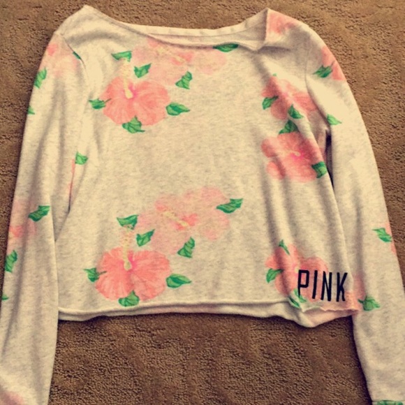 VS pink sweatshirt