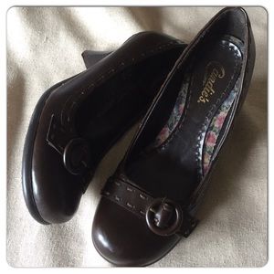 Candies Chocolate Brown High Heels