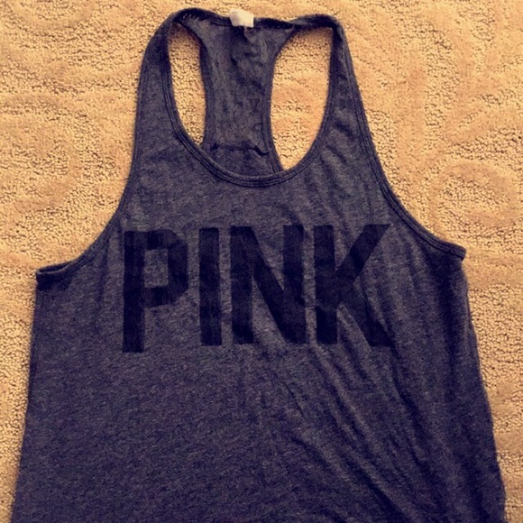 VS pink boyfriend tank top