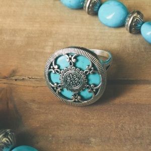 Turquoise and Sterling Silver Ring