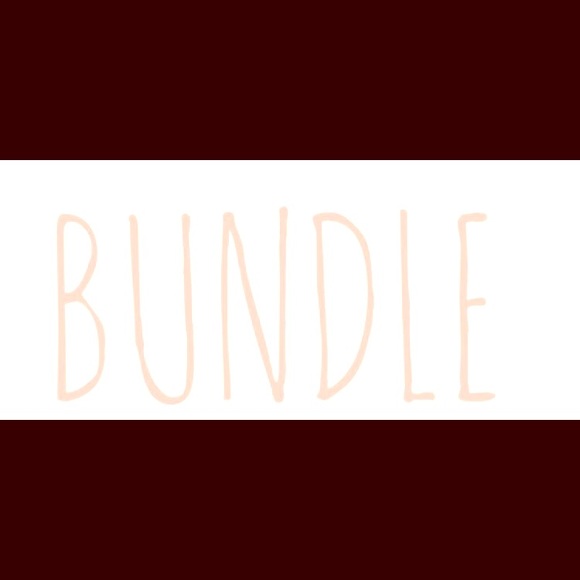 BUNDLE for THREE items! 💥