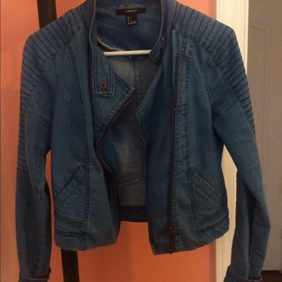 F21 Jean Jacket - Picture 1 of 2