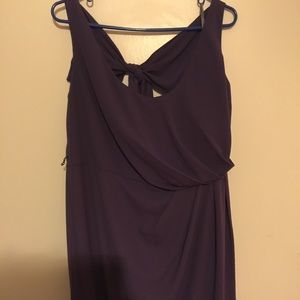 Vera Wang Plum Bridesmaid formal dress size 18