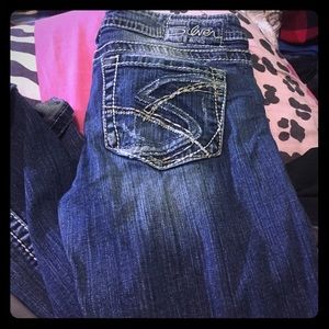 Silver jeans Tuesday crop capris W27