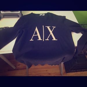 Oversize Armani Exchange sweater