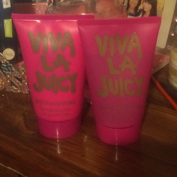 Viva la Juicy lotion and shower gel
