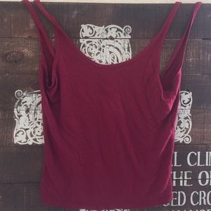 Crop tank top