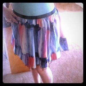 Muticolored skirt