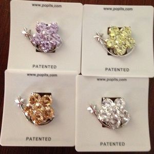 Shooting star charm for flip flop