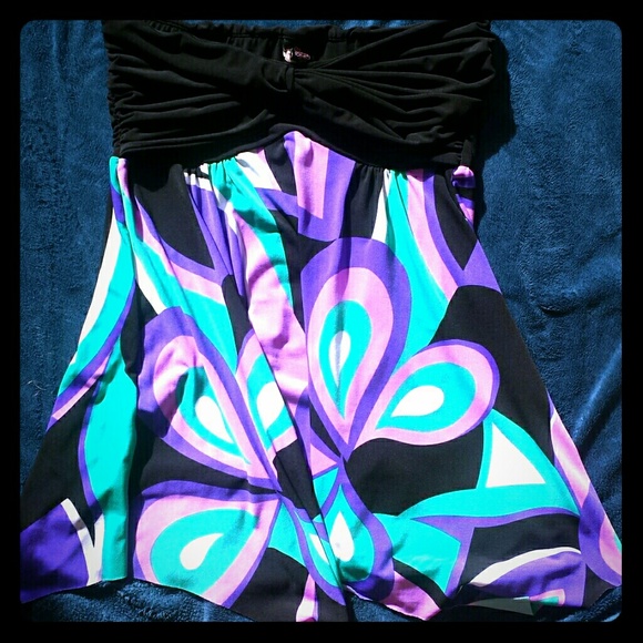 Strapless shirt