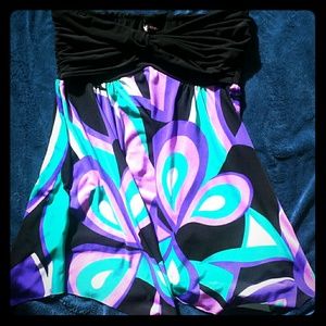Strapless shirt