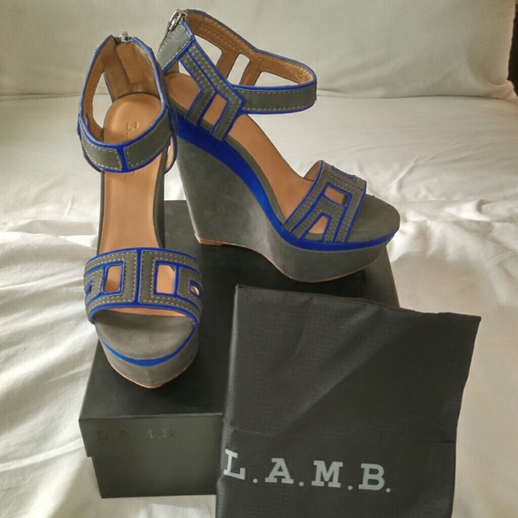 L.A.M.B. Shoes - L.A.M.B. Gwen Stefani NWT Wedges