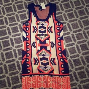Tribal Tank Dress
