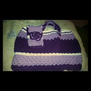 Tote bag with cell phone case