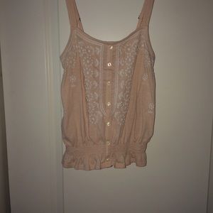 American Eagle Light Pink Tank Top