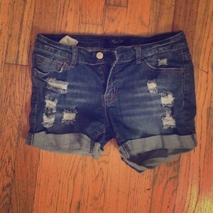 Jean shorts