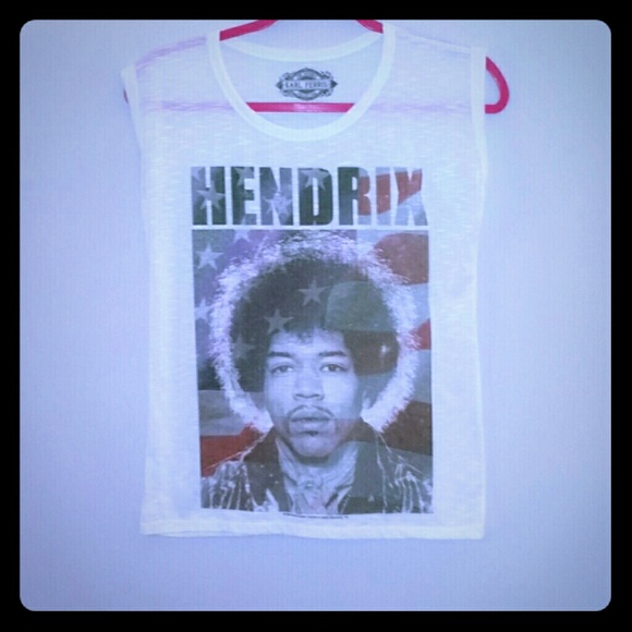 Jimi Hendrix tee by Karl Ferris