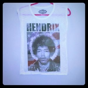 Jimi Hendrix tee by Karl Ferris