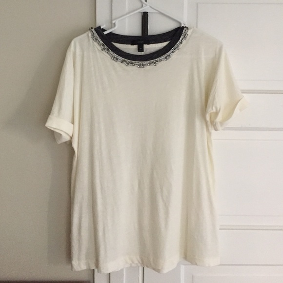 Jcrew XS Embellished T-shirt