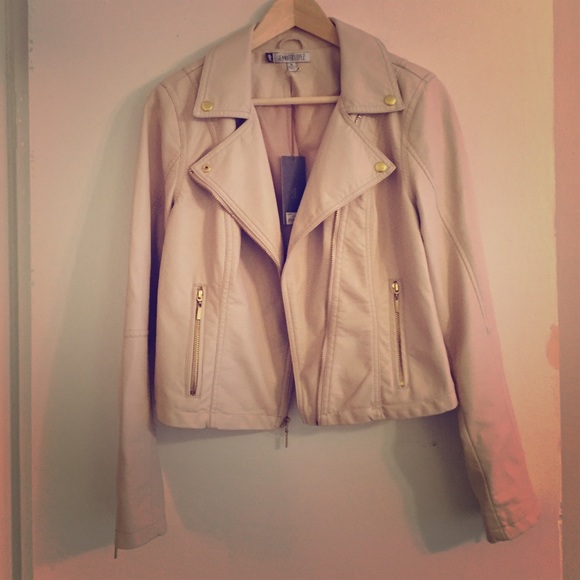 Jennifer Lopez Faux Leather Jacket *NWT*