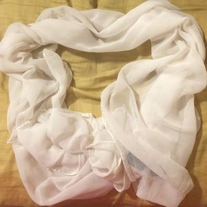 Beautiful White Scarf :)