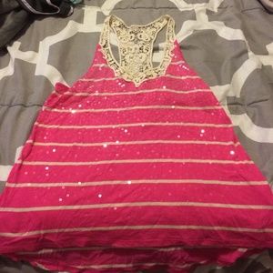 Sequin tank