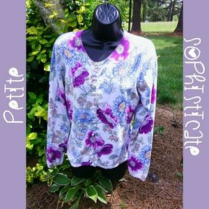 FLORAL CARDIGAN