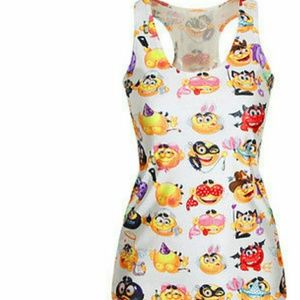 Wild Emoji tank