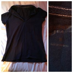 Two Navy Arizona Polos