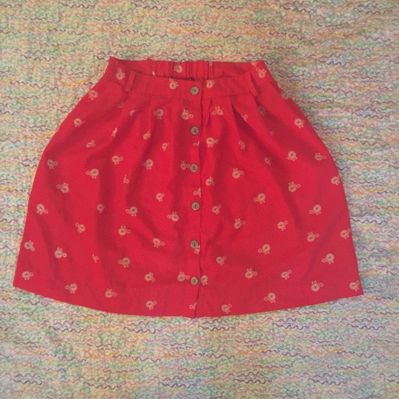 High-Waisted Bicycle Skirt - Picture 1 of 2