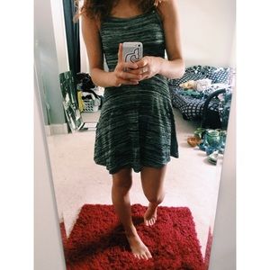 Black and white patterned dress!