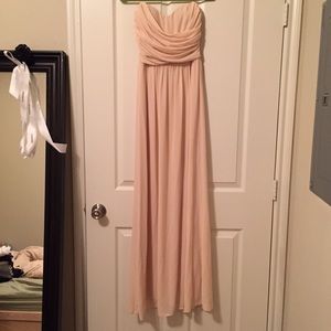 Light coral/nudish color long dress