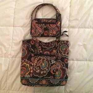 Vera Bradley Matching Tote & Wallet
