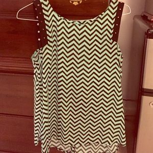 Sleeveless long shirt from Francesca's