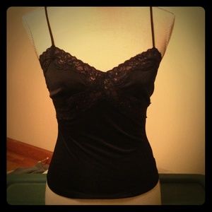 Express lace tank top