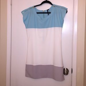 NWOT! LuLu's Colorblock Shift Dress