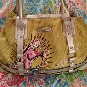 Ed hardy bag!
