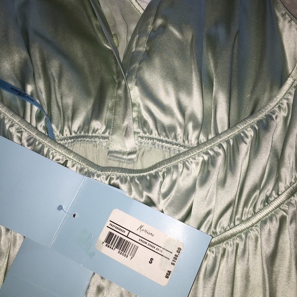 Silk Low-back Ruffle Dress by Marcianano - Picture 4 of 4