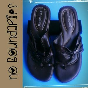 NO BOUNDARIES WEDGES