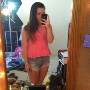 hollister peplum top