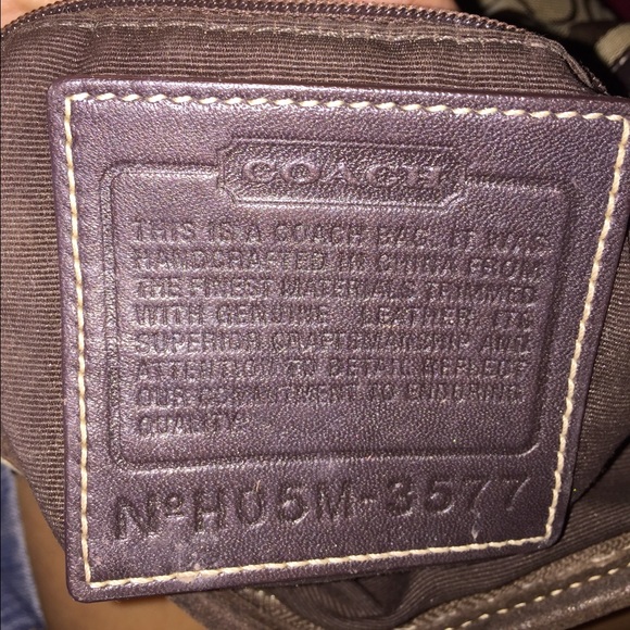Authentic Coach Handbag - Picture 3 of 4