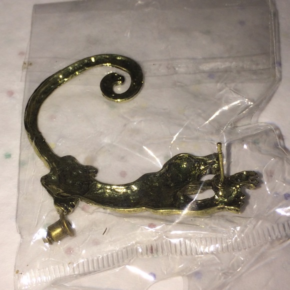 🔆️REDUCED⚡EARRING ️ Leopard One in a kind NEW - Picture 2 of 3