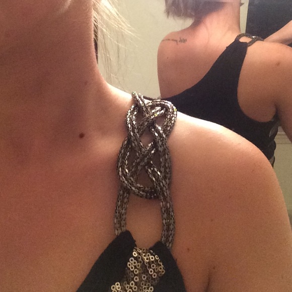 One shoulder dressy tank - Picture 2 of 2