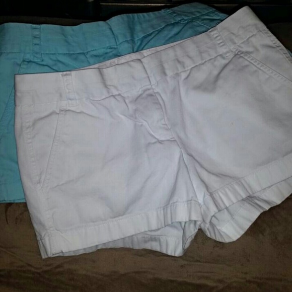 (2) J.Crew  chino shorts.