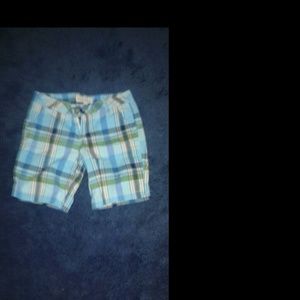 Plaid shorts