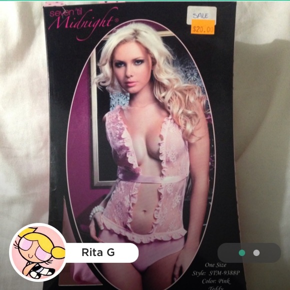Seven Till Midnight baby pink Lingerie