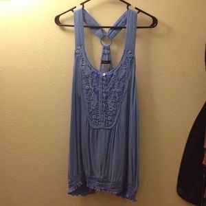 Periwinkle racer back tank